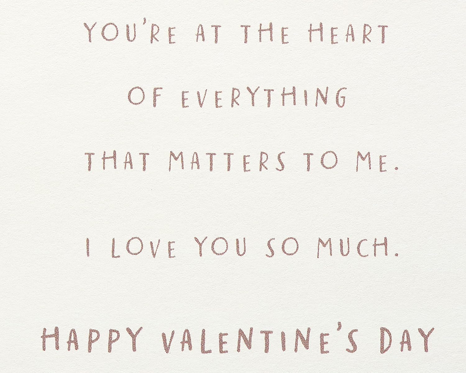 American Greetings Valentines Day Card for Husband, Wife, Boyfriend, Girlfriend or Significant Other (One Thing Is Clear)