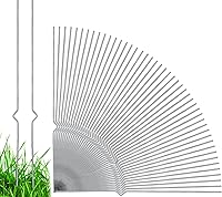 Tatuo 24 Pack Heavy Duty 16.5" Wire Yard Sign Stakes - Rustproof Metal Holders for Corrugated Plastic Lawn Signs, Reusable H-Frame Alternative