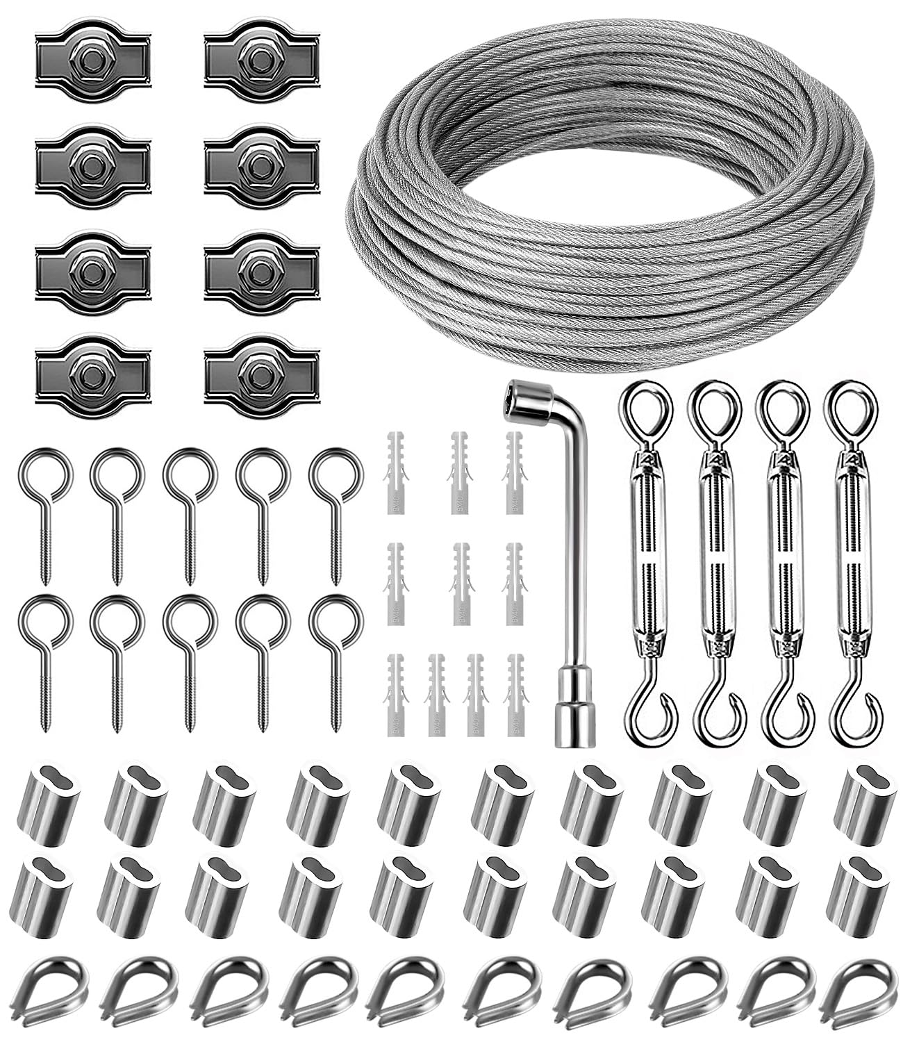 3 mm 30 m linka stalowa