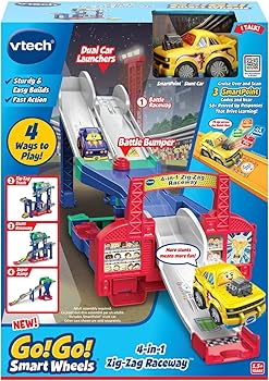 Amazon.com: VTech Go! Go! Smart Wheels 4-in-1 Zig-Zag Raceway