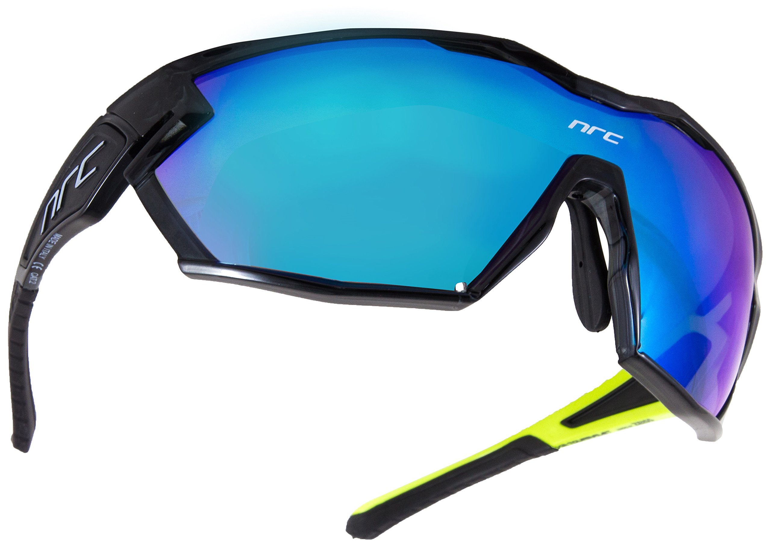 NRC X2 Tourmalet, Gafas Unisex – Adulto, Negro, Talla única