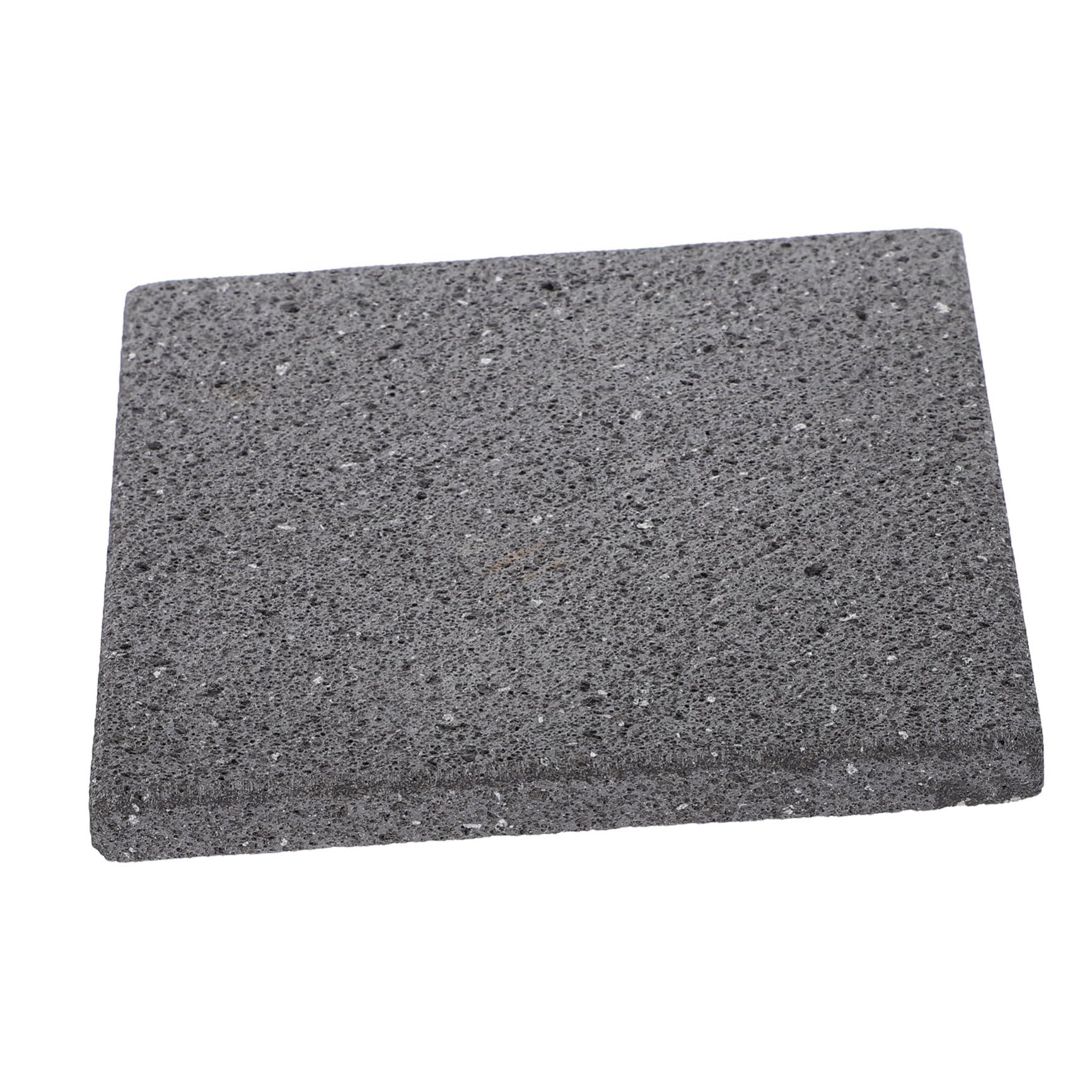 SHINEOFI Piastra in Pietra Lavica per Barbecue Coreano 18cm, Liscia