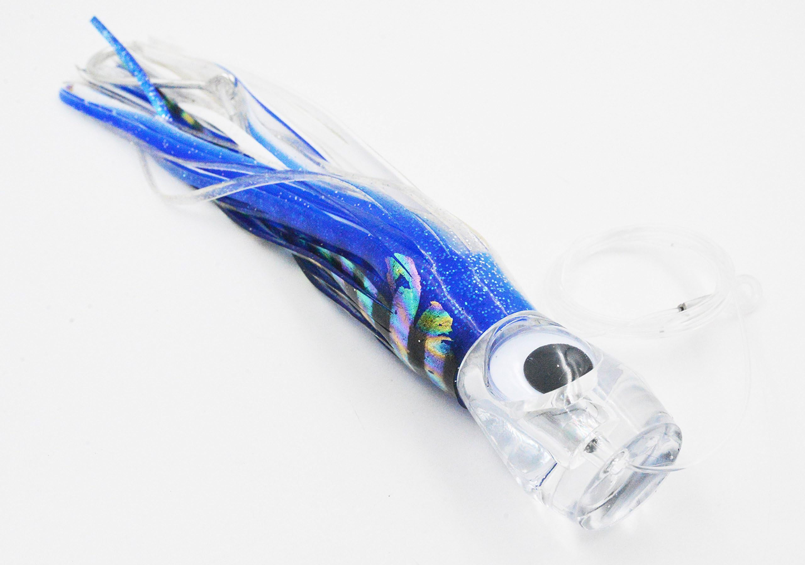 Trolling Lure: Fishing Lure, Big Game Lure!! Salt Water, Durable, Chugger Style. Comes Fully Rigged and Ready to GO! Great for Trolling for Mahi Mahi, Tuna, Wahoo!