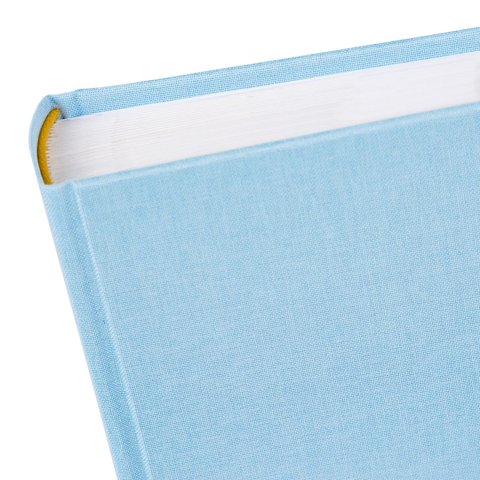goldbuch Sky Blue Linen Photo Album Photo Book Albums 25x25x4cm, 25 x 25 x 4 cm - Image 4