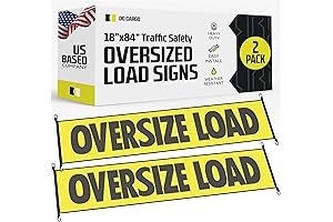 DC Cargo Premium Wide Load Sign: Enhance Safety and Compliance