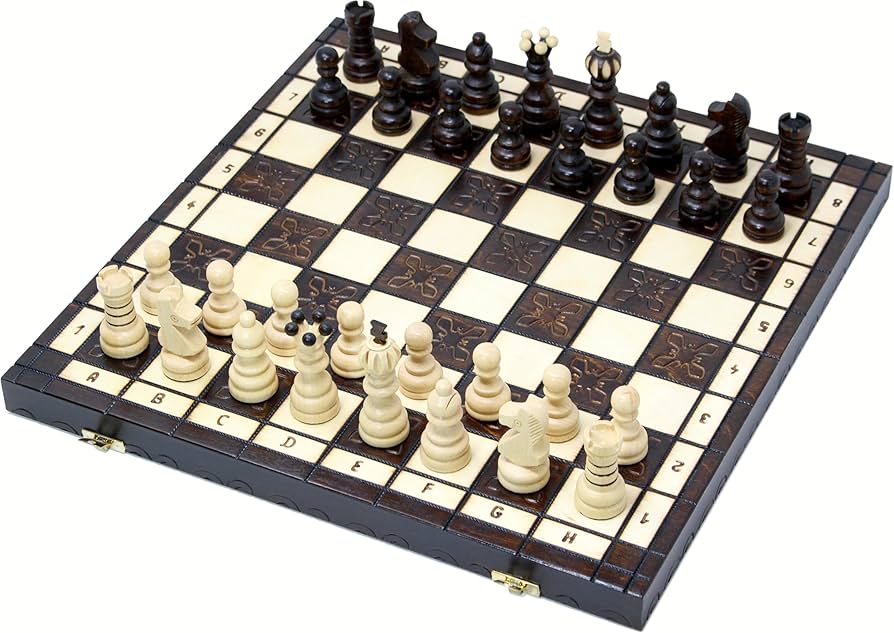 Amazon | ChessJapan チェスセット クラクフ 42cm 木製 | チェス