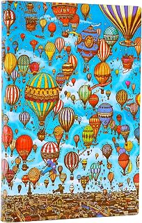 Balloon Festival Mini Unlined Softcover Journal, 208pg, 80GSM by Paperblanks (Pierre the Maze Detective)