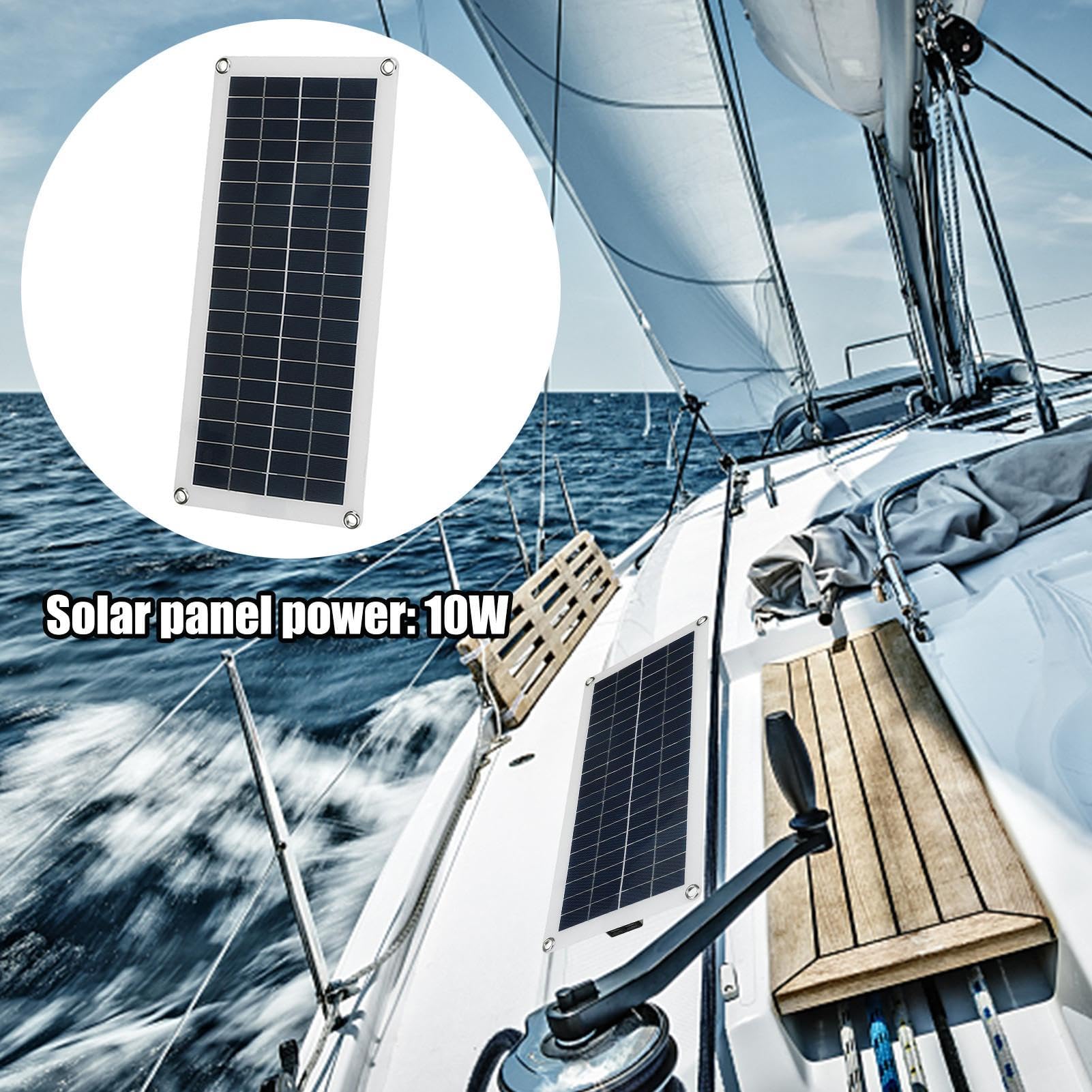 Kit pannello solare con regolatore di carica - mantenitore carica batteria