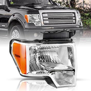 TUSDAR Headlights Assembly for 09-14 Ford F150