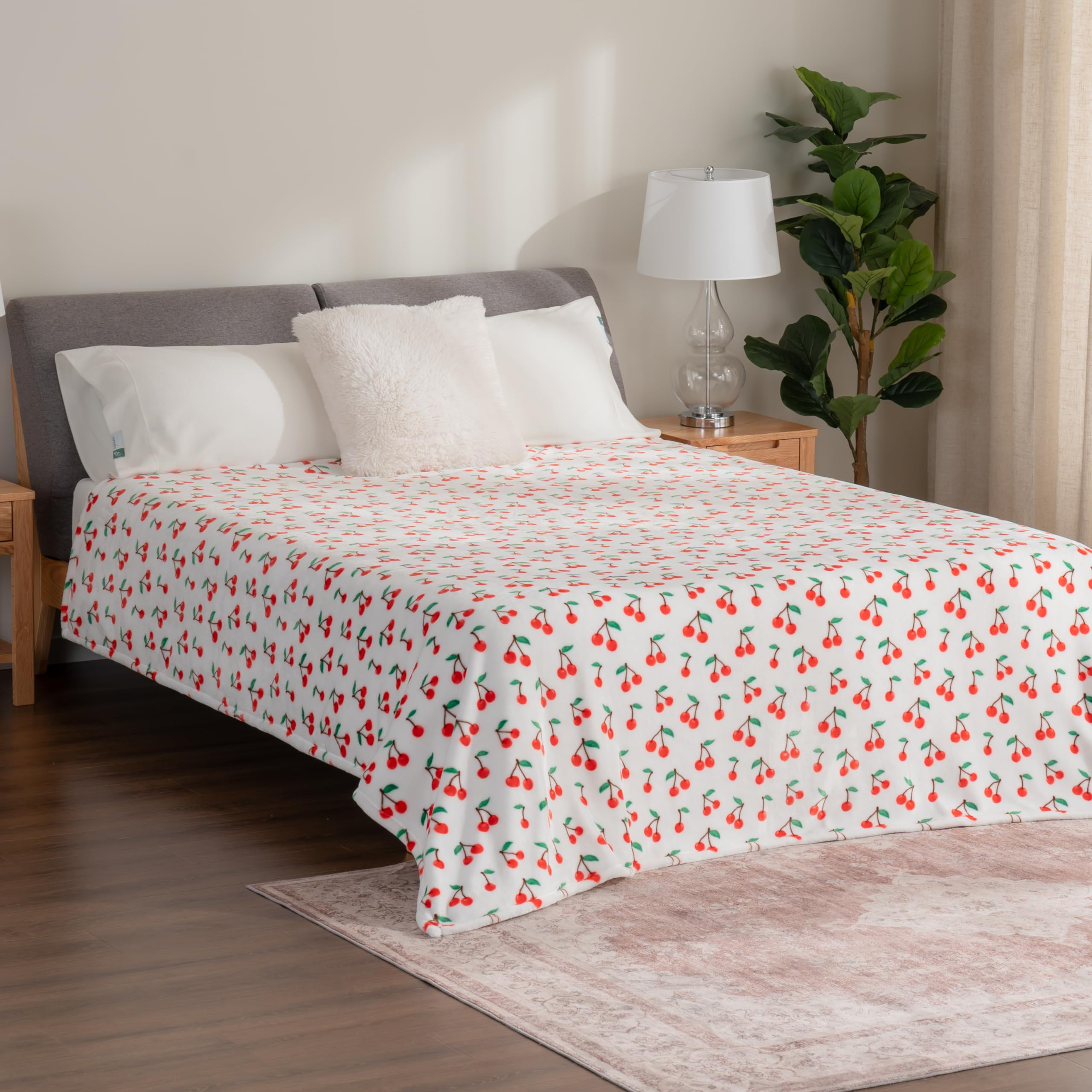 Berkshire BlanketClassic Heavyweight Soft Printed VelvetLoft?« Plush