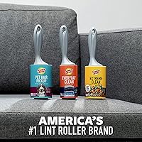 Vista 7 de Scotch-Brite Lint Roller, Works Great On Pet Hair, 2 Rollers, 56 Sheets Per Roller, 112 Sheets Total