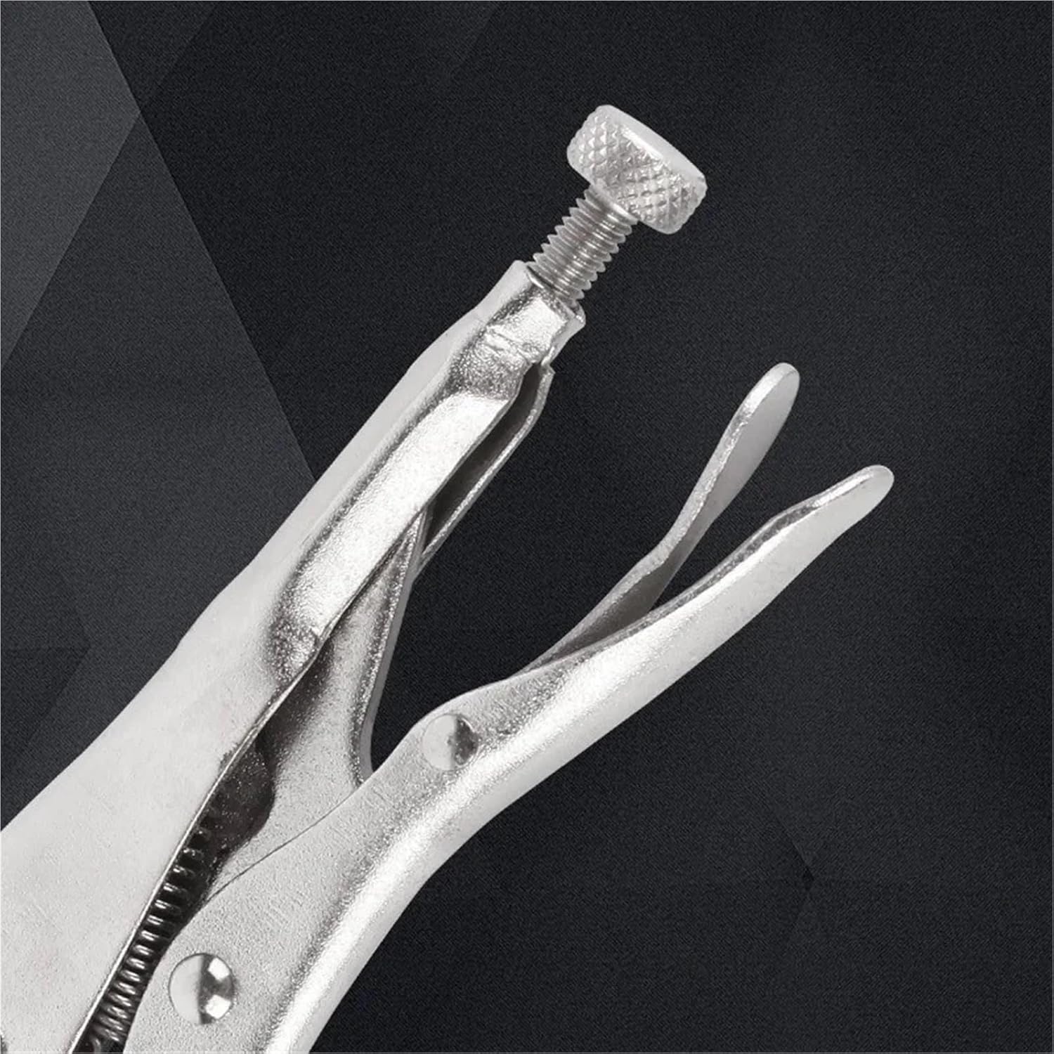 Vise Grip Pliers 1Pcs C Clamp Locking Pliers 23cm Vise Grip Welding Steel Woodworking Tenon Locator Adjustable Jaw Hand Tools(11in)