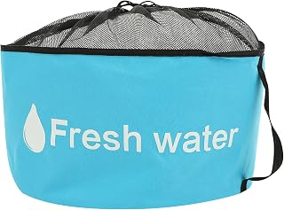 Waterproof Hose Storage Bag for Rv Outdoor Wire Organization Blue