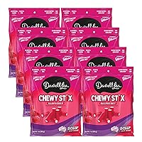 Vista 8 de Darrell Lea Fabulicious Sour Candy Stix, suave y picante, sin sabores artificiales, sin aceite de palma, fabricado en Australia, para compartir