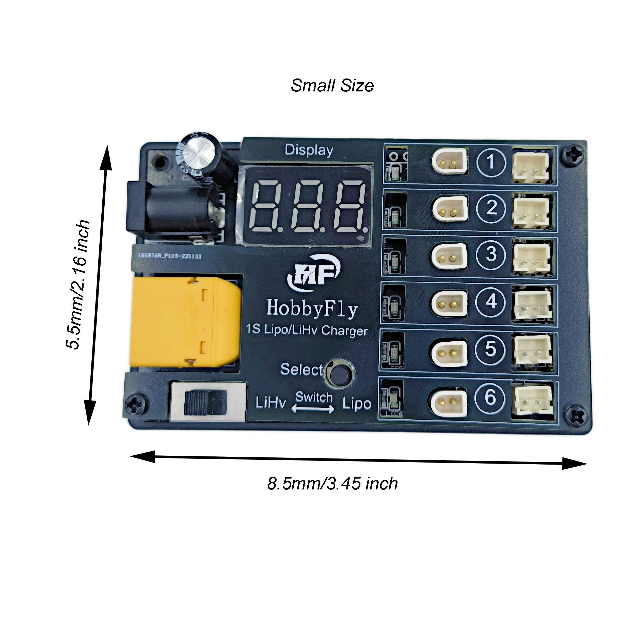 Cargador USB de batería LiPo 1S 3,7 V/4,20 V 6 canal 1S LiPo cargador Micro-JST 1,25 JST-PH 2,0 MCX MCPX conector DY - AliExprs 44 Cargador USB de batería LiPo 1S 3,7 V/4,20 V 6 canal 1S LiPo cargador Micro-JST 1,25 JST-PH 2,0 MCX MCPX conector DY - AliExprs 44