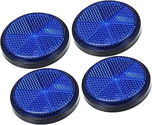 4 Pack Aluminum Alloy Bike Pegs Anti-Skid Fit 3/8 Inch With Circle