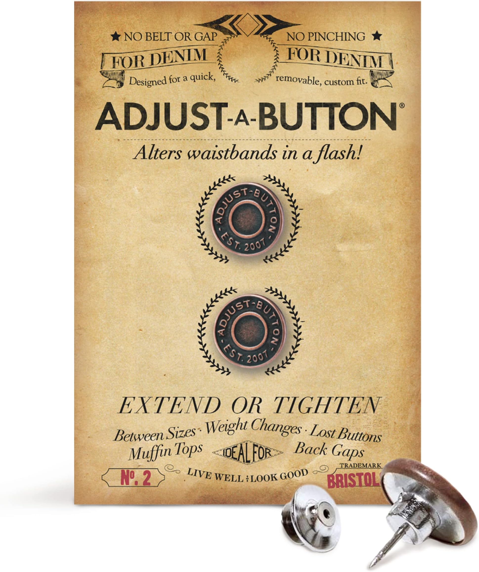 Nippies Women's Adjust A Button