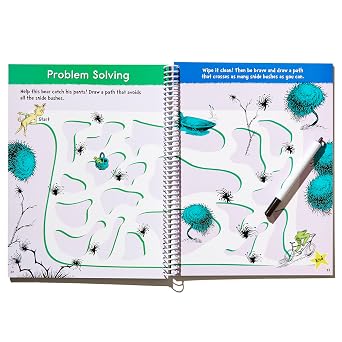 Dr. Seuss Wipe-Clean Workbook: Learning Fun: Activity Workbook for Ages 3-5 (Dr. Seuss Workbooks)