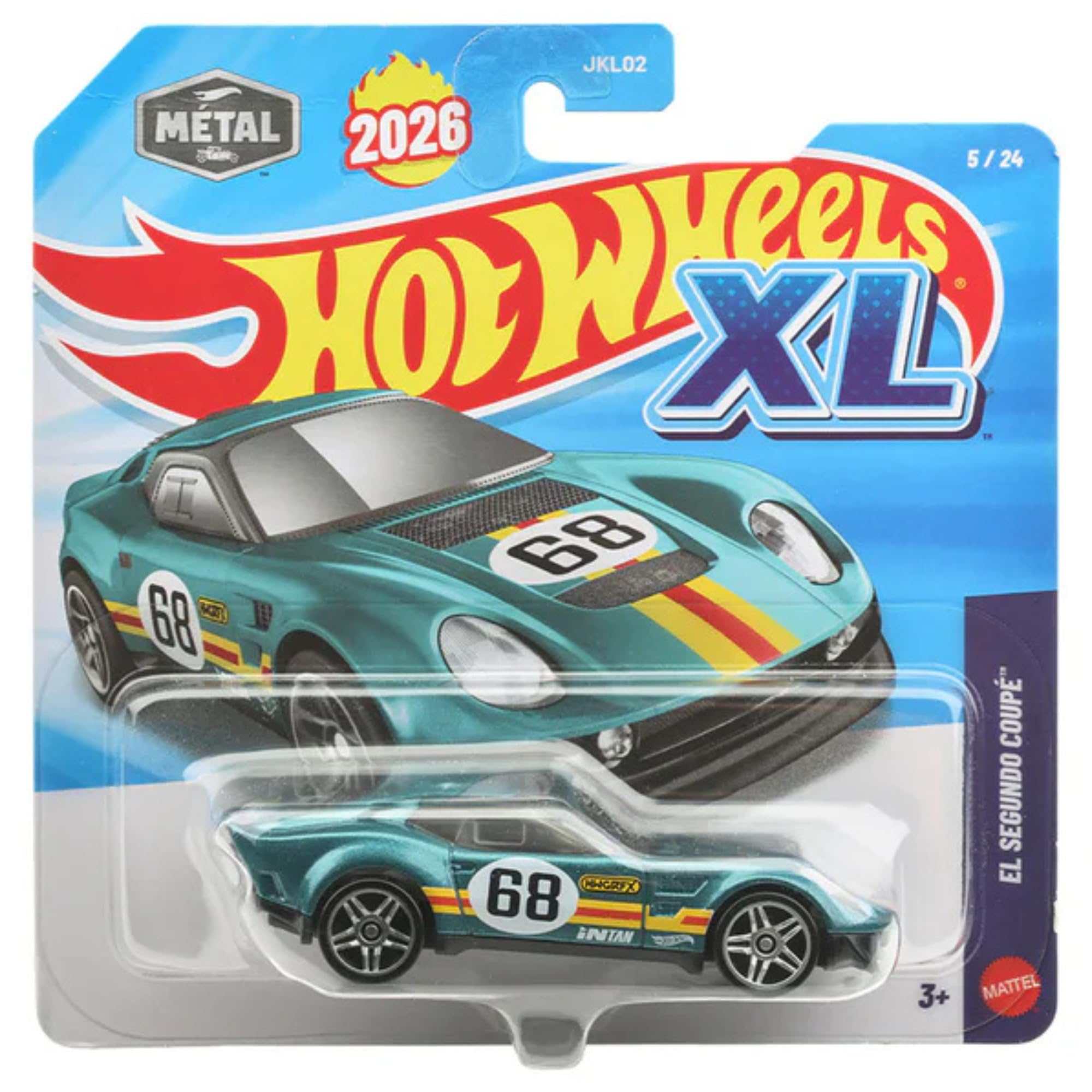Hot Wheels 1:64 Scale Cars, Racecars, Trucks & Bikes - (XL El Segundo Coupe - JKL13) โ image 1