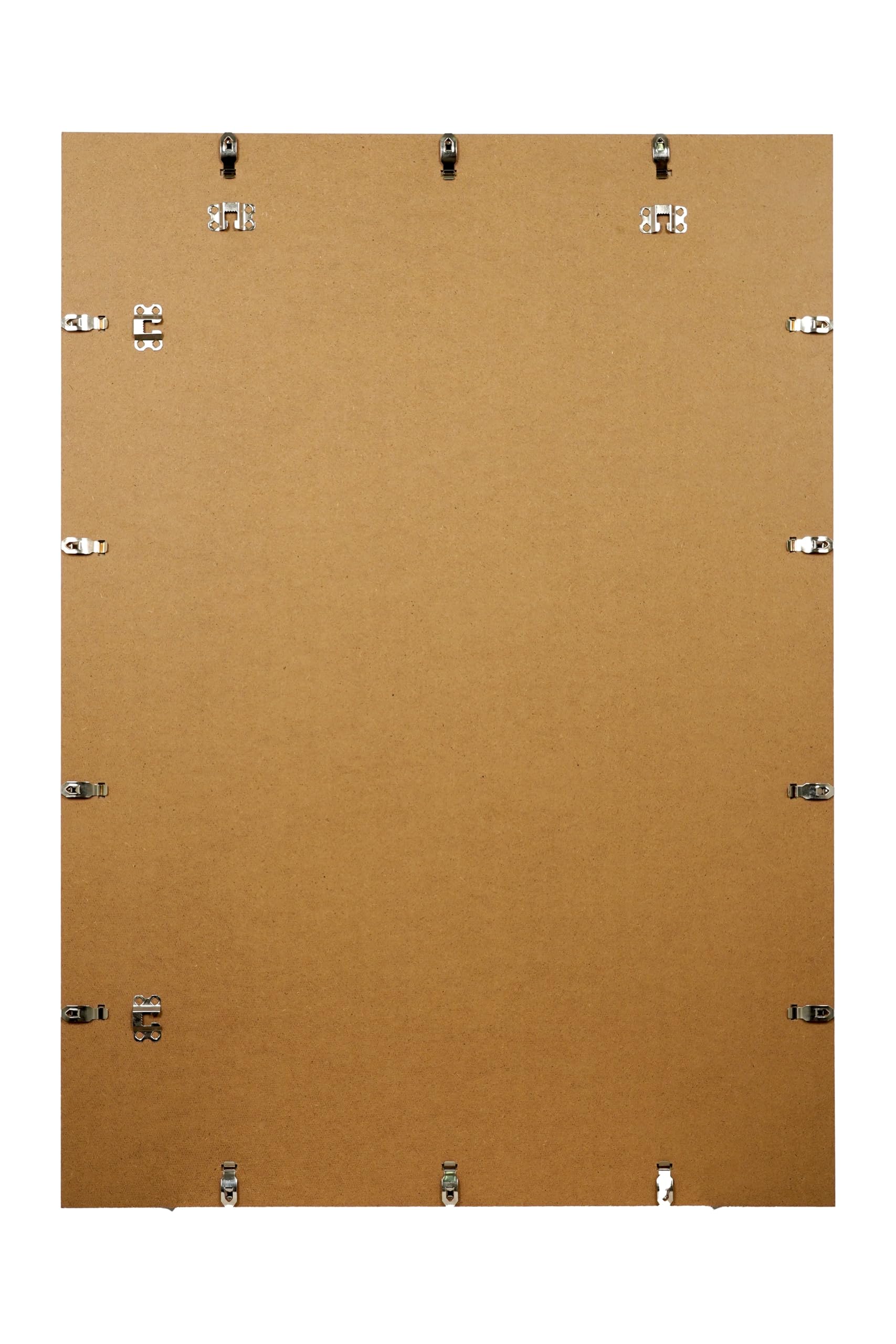 Marco de fotos sin marco, 60 x 80 cm, marco de clip con cristal acrílico irrompible, soporte para fotos sin bordes para enmarcar tus fotos en orientación horizontal o vertical