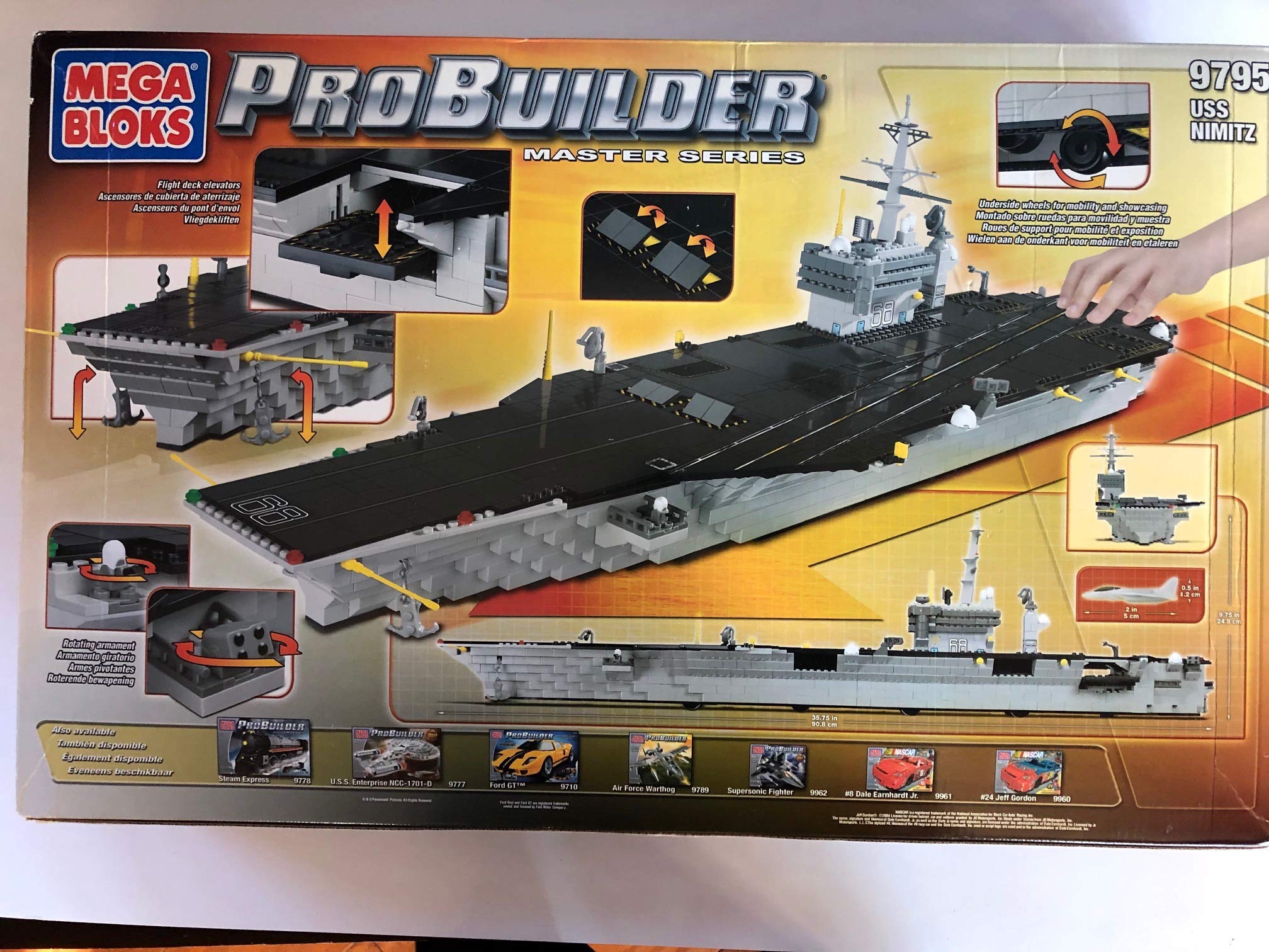 mega bloks probuilder aircraft carrier