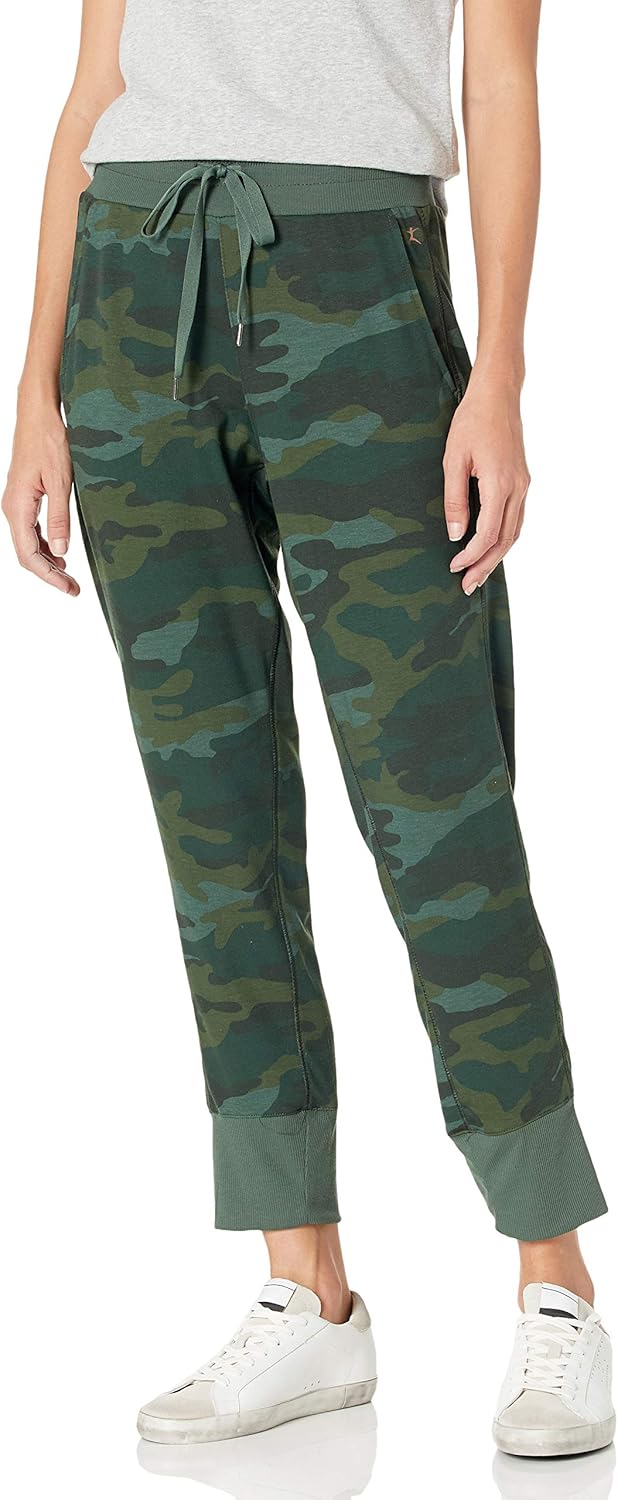 Danskin Women's Camo Printed Soft Touch Jogger