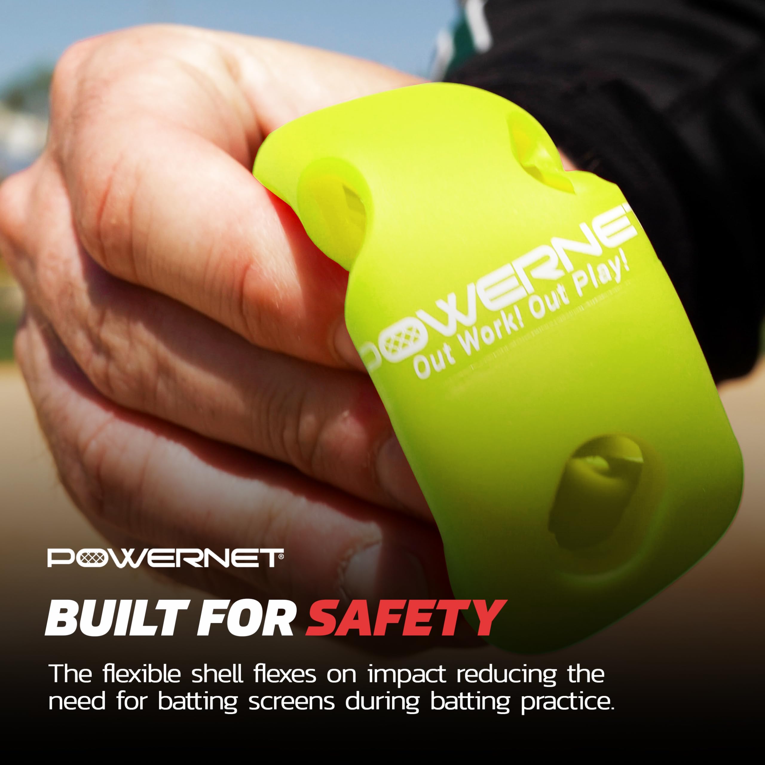 PowerNet Crusher & Micro Crusher - Entrenador de bateo de béisbol y sóftbol para mejorar la velocidad, potencia y coordinación, pelotas de práctica de bateo, paquete de 12 unidades o paquete de