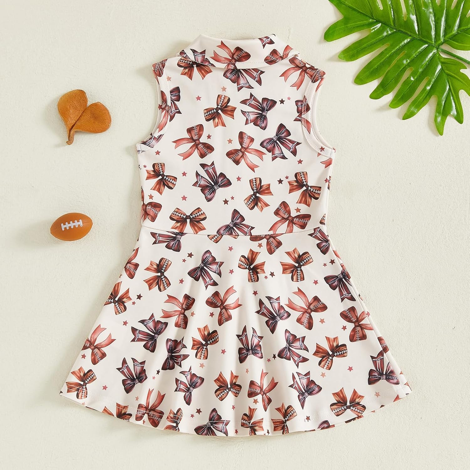 Little Girls Back to School Outfit Toddler Lapel Pencil Book Print Polo Dress Cute Zipper A Line Tank Dresses