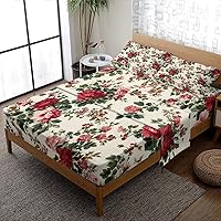 Vista 22 de Retro Sunset Sheets Split King Size Sheet Set, Neon City Vaporwave Bed Sheets Bedroom Decor, Cyberpunk Bedding Sheets & Pillowcases 5 Piece, Deep