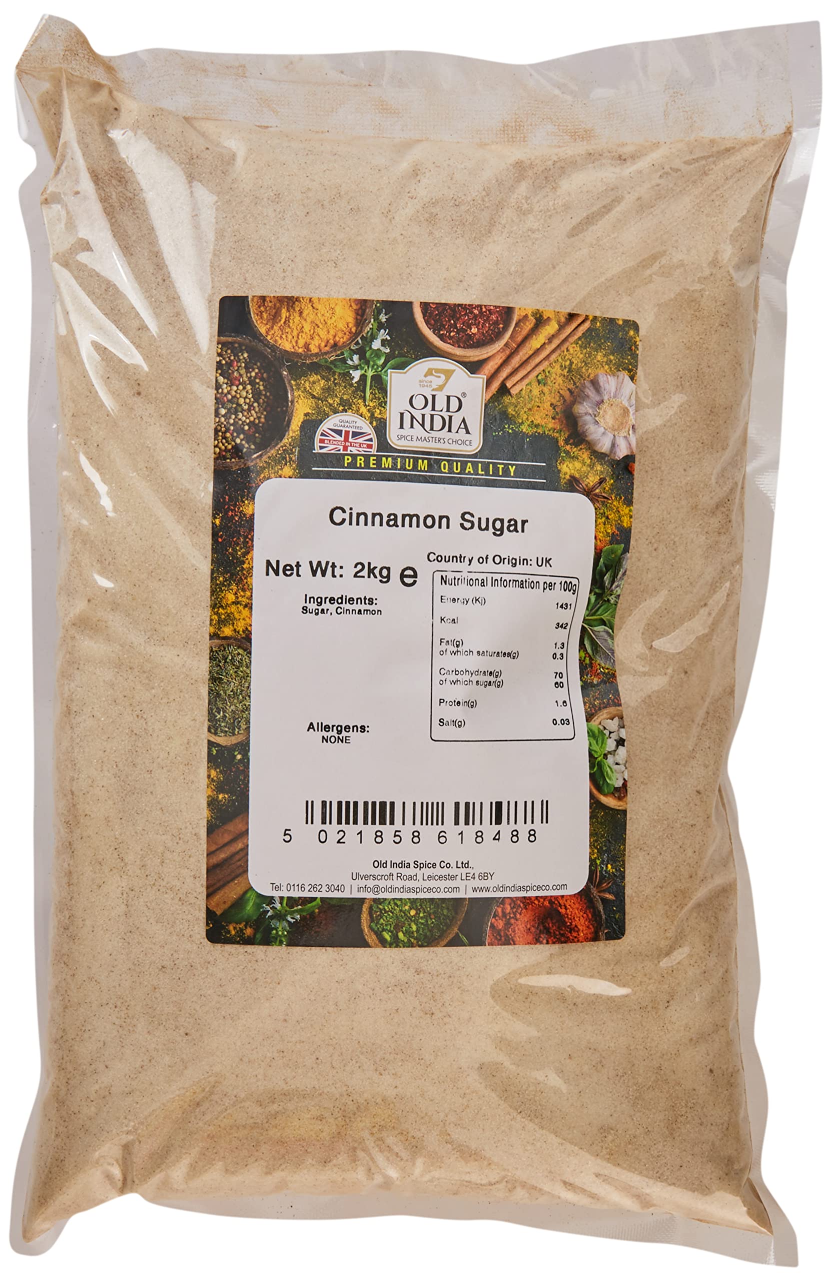 Old India Cinnamon Sugar 2kg