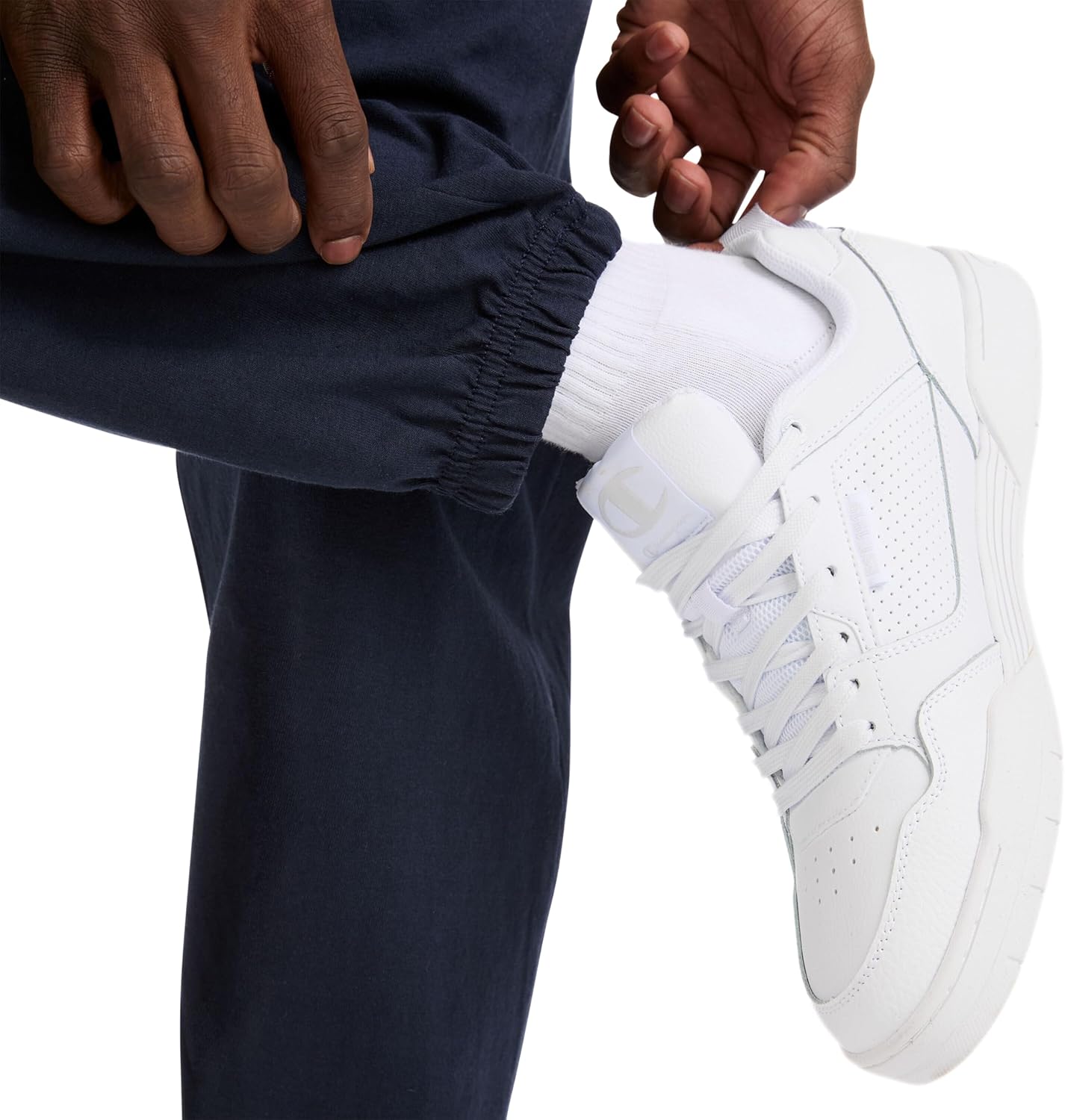 Champion mens Pants, Lightweight Lounge, Jersey Knit Casual Pants for Men (Reg. Or Big & Tall) - Image 3