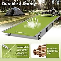 Vista 5 de Kingcamp cama utraliviana plegable para tienda de campaña 4.4 libras