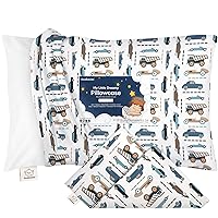 Vista 17 de KeaBabies Funda de almohada para niños pequeños 13"x18" - Funda de almohada de algodón orgánico para niños pequeños, niños, niñas, cubierta