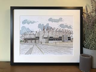 Bradford City FC - Valley Parade Stadium - The Bantams - Print - Wall Art - English Football - Football Art - Footy Fans - Poster