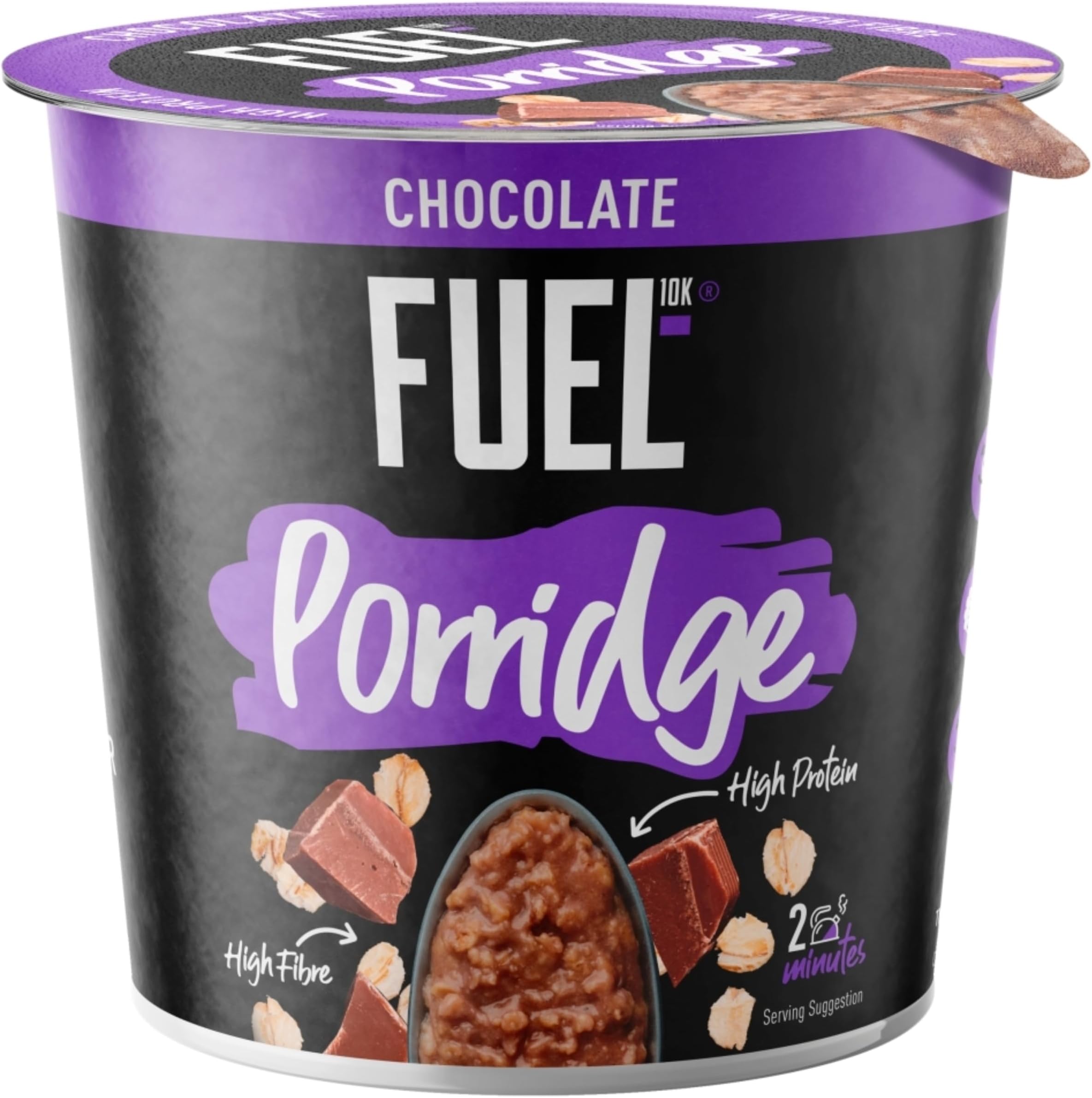 FUEL10K Chocolate Porridge Pot, 70 g