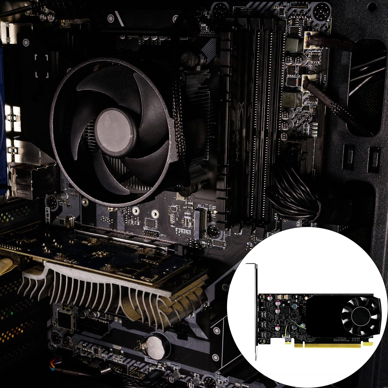 Scheda Grafica Professionale Entry P600 VRAM GDDR5 da 2 per Software Progettazione GPU Software ingegneria a Basso consumo e Fattore Forma