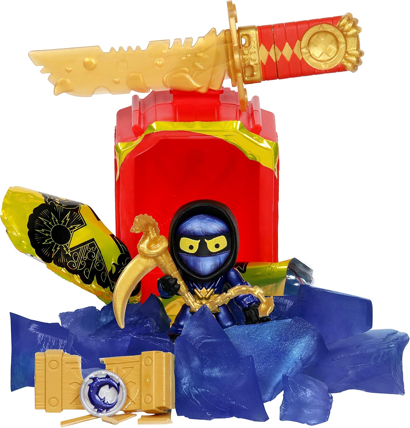 Treasure X Ninja Hunters - 2 Pack - UNbox, Carve, and Save Treasure Hunter!