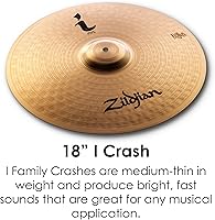 Vista 6 de Avedis Zildjian Company I Series Pro Gig Cymbal Set - Juego de platillos de 14"/16"/18"/20