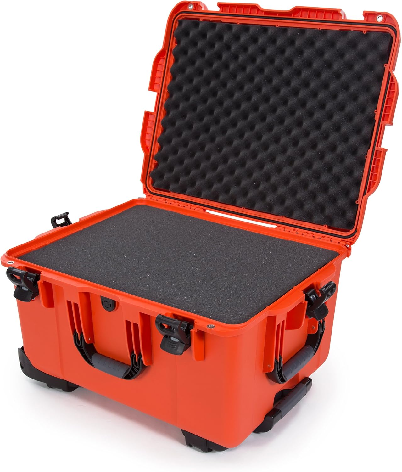 NANUK 960 Waterproof Hard Case with Wheels and Foam Insert - Orange - Image 2