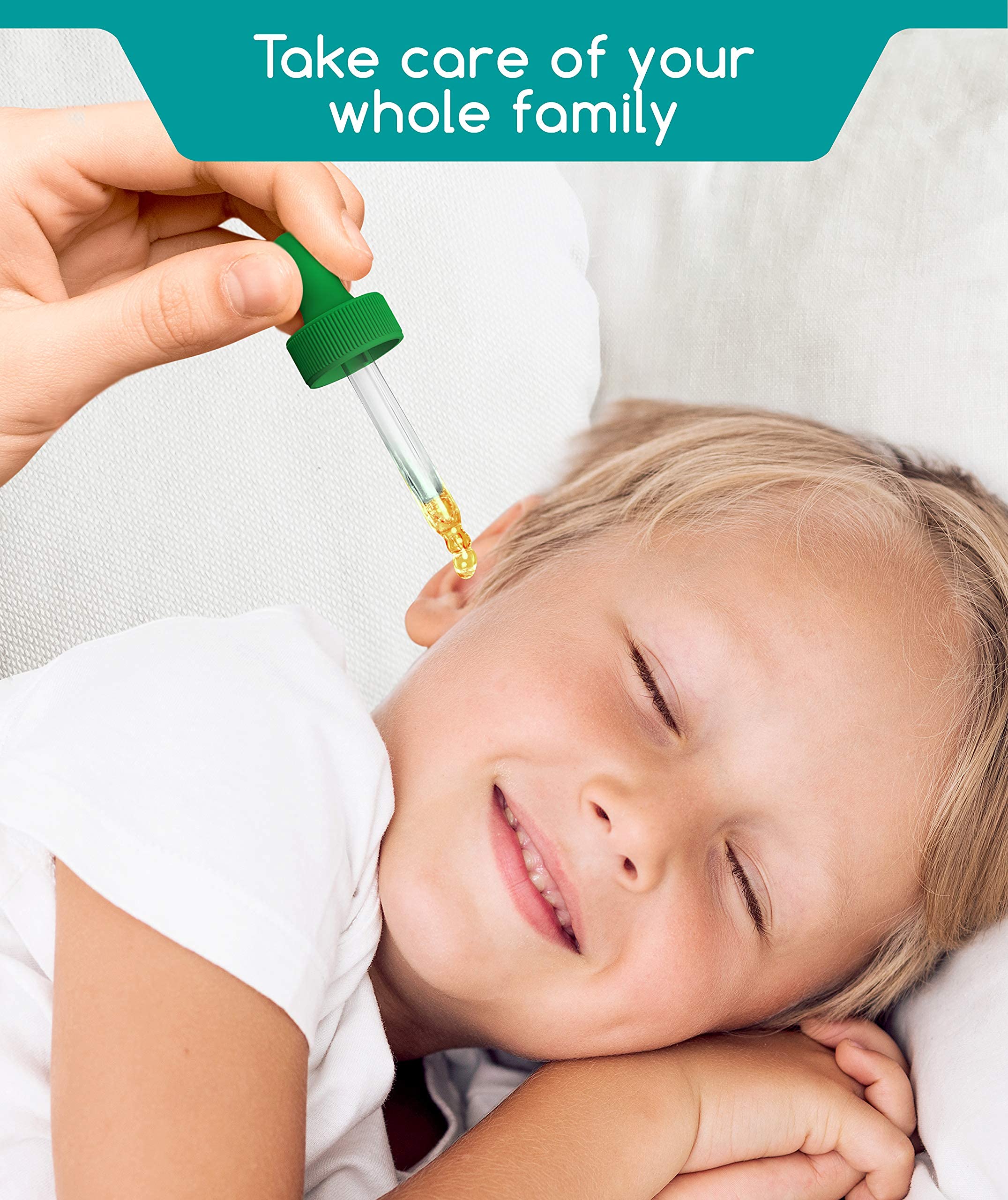 Buy Earwax Remover Syringe Kit by Medi Grade with Olive Oil Ear Drops