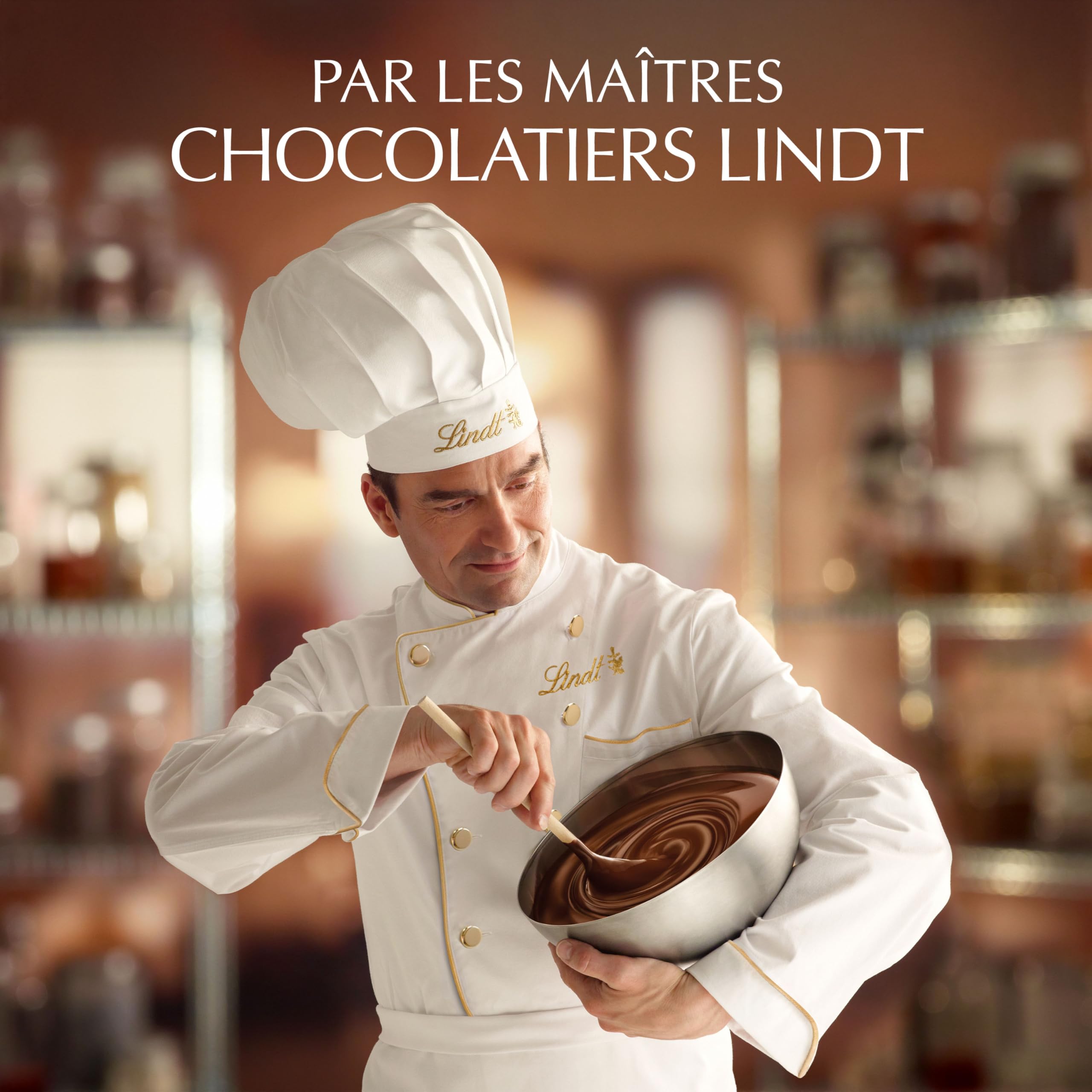Lindt - Ballotin LES PYRÉNÉENS - Chocolat au Lait - Frais et Fondant - Idéal pour Noël, 175g