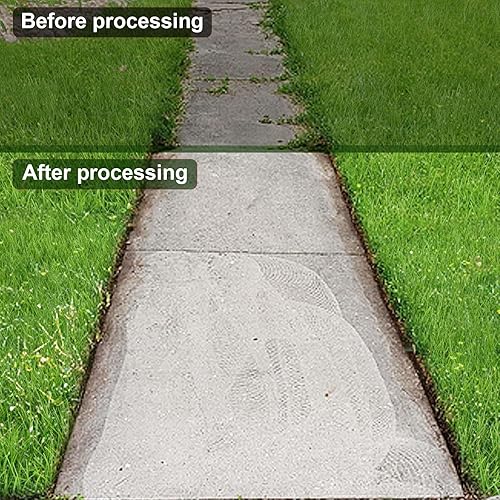 Miniatura 10 de iGreely Paquete de 10 cuchillas de bordeadora de 1 pulgada con orificio central de 8 x 2 pulgadas, compatibles con Ego, Stihl, Echo, Kobalt, Ryobi