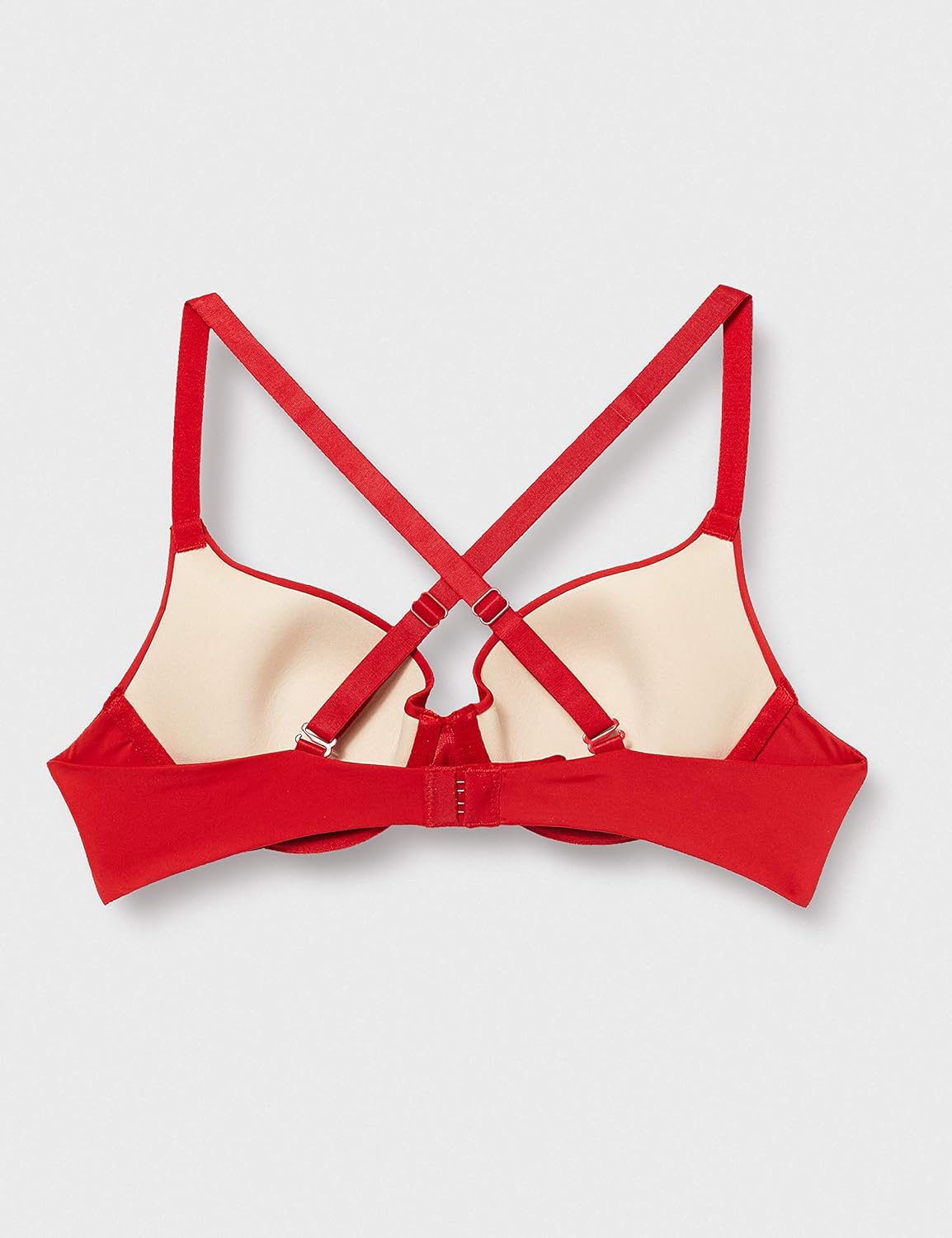 Iris & Lilly Women's Microfiber Demi Bra