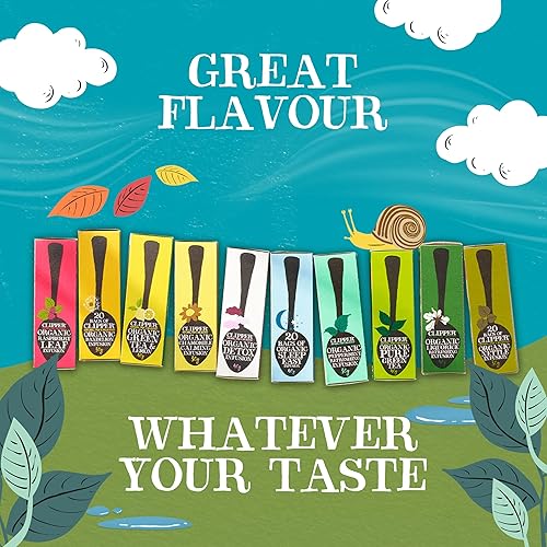 Vista 34 de Clipper Tea - Té de hierbas orgánico de ronquidos y paz, orgánico USDA, sin OMG, té sin cafeína, 1 paquete, 20 bolsas de té sin blanquear