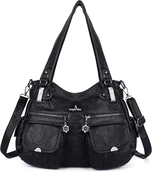 Angel Kiss Torba z zamkiem błyskawicznym Kobiety handbag with crossbody strap