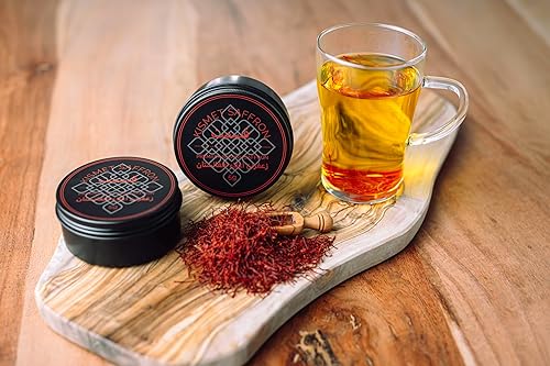 Miniatura 3 de Kismet Saffron, Hilos de azafrán superiores (Super Negin), azafrán afgano premium (5.00)