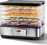 Product image of CUSIMAX Food Dehydrator Machine 5 BPA-Free Trays 24H Digital