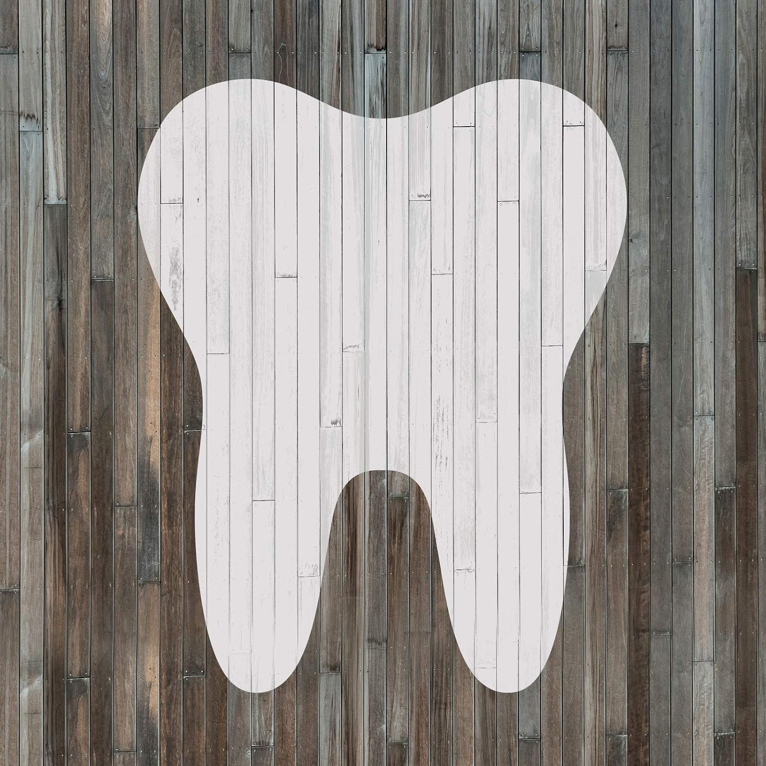 Plain Tooth Stencil - Paint Stencils, Stencils for Art, Large Stencils, Huge Stencils, Drawing Stencils