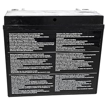 ラリマー Amazon.com: Exmark 142-7427 AGM Battery Lazer Z Staris E X