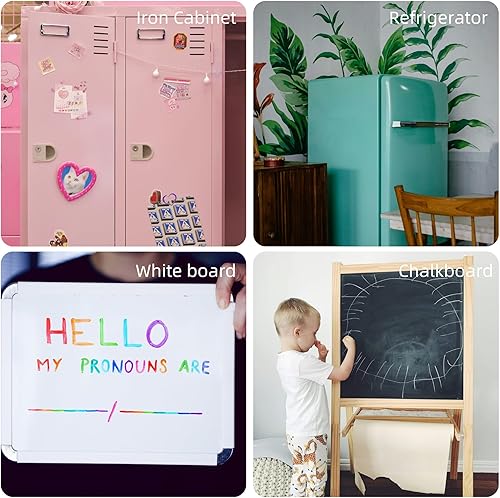 Miniatura 5 de EHR Letras y números magnéticos, coloridos imanes de nevera del alfabeto de animales ABC, juguetes educativos de aprendizaje de ortografía para